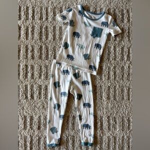 Kyte Baby Rhino Short Sleeve Set